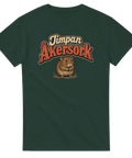 Grafiskt motiv av en liten sork och humoristiskt citat – t-shirt med attityd