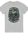T-shirt med Billy Badger och texten "Billy’s Speed Garage"