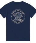 Meme-design föreställande Jimothy the Raccoon i klassisk klubbstil – rolig t-shirt