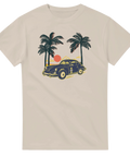 T-shirt Original - Car & Palm – t-shirt med unikt designtryck