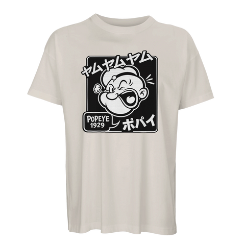 Beige popeye t-shirt