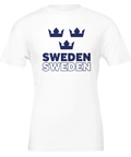 Tre kronor Sweden t-shirt svensk landslag fotboll hockey