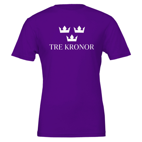 Tre Kronor Sveriges flagga t-shirt herr blå