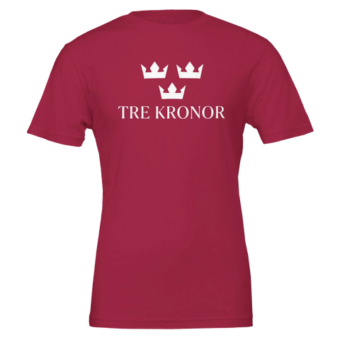 Sverige Tre Kronor t-shirt hockeyfan patriotisk svensk
