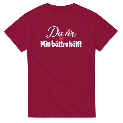 T-shirt med Du är min bättre hälft – produktbild 3 från Shirty