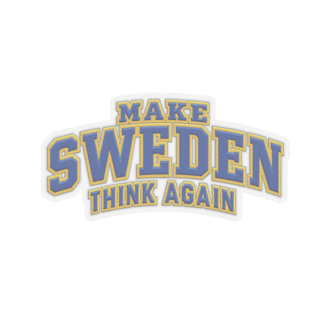 Sticker - Make Sweden Think Again