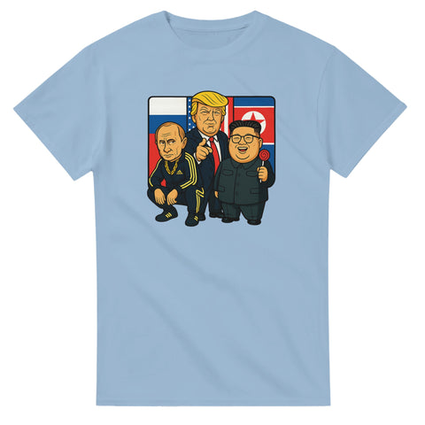 T-Shirt - Supermaktspojkarna – t-shirt med unikt designtryck