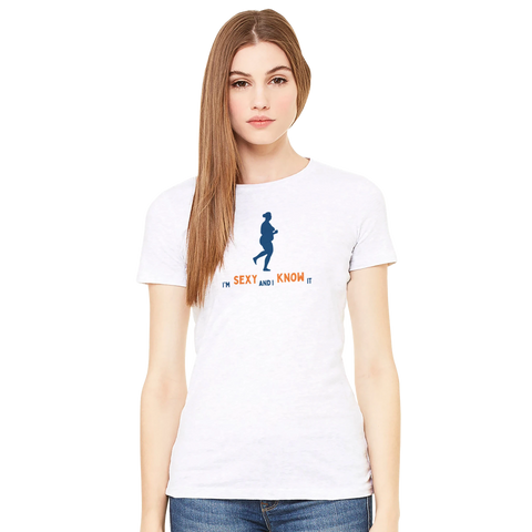 Premium T-shirt Dam - I'm Sexy – t-shirt med unikt designtryck