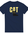 Marin t-shirt Cat minimalistisk kattdesign