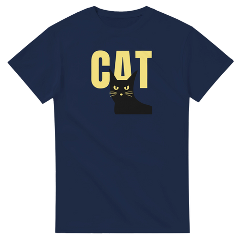 Marin t-shirt Cat minimalistisk kattdesign