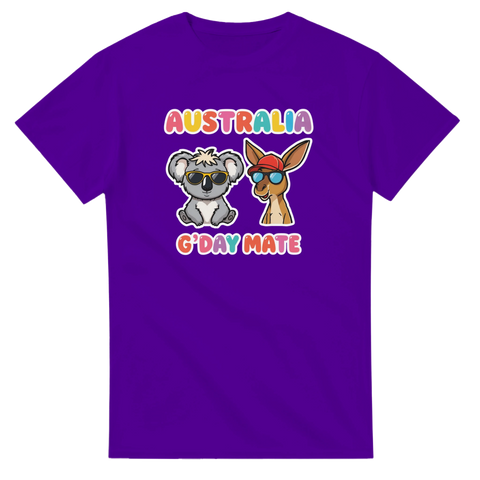 Känguru koala Australien t-shirt G'day Mate semester souvenir