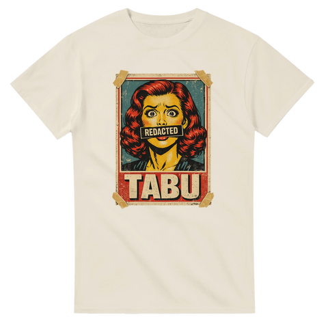 Statement t-shirt med politiskt laddat motiv