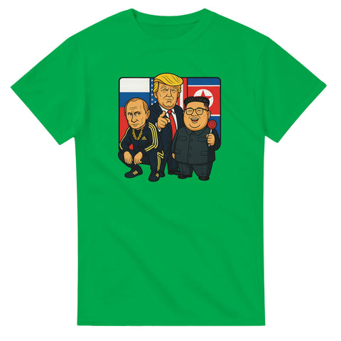 T-Shirt - Supermaktspojkarna – t-shirt med unikt designtryck