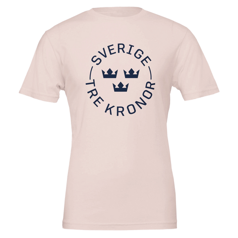 Sverige Tre Kronor tryck t-shirt herr
