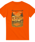 T-shirt - Husvagnsromantik – t-shirt med unikt designtryck