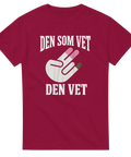 Stilren design med humoristiskt budskap och handillustration – grafisk t-shirt
