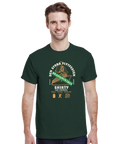 Den stora flytfesten ekonomiklass" t-shirt med kryssningsfartyg, ölglas, text.