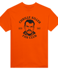 Chrille Killer Fan Club textdesign t-shirt herr svart
