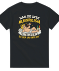 Provocerande citat-tryck med ängel och flaskor – grafisk t-shirt med attityd