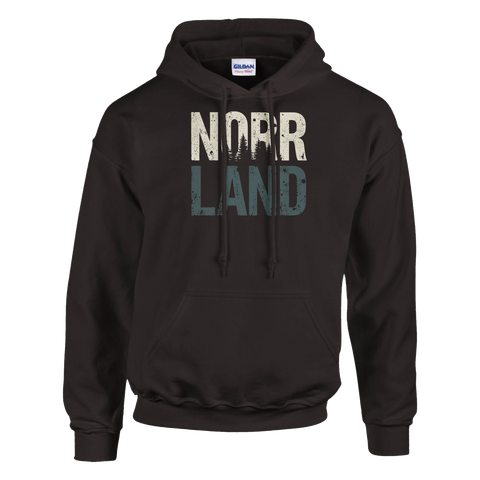 Norrland Sverige hoodie skogstema outdoor känsla