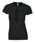 T-shirt Dam Classic – Hands Bound – t-shirt med unikt designtryck