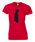 T-shirt Dam Classic – Hands Bound – t-shirt med unikt designtryck