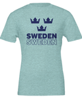 Svensk t-shirt tre kronor sommarfest student present souvenir