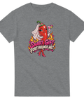 T-shirt med en chili i brudslöja och texten Snart gift, fortfarande het