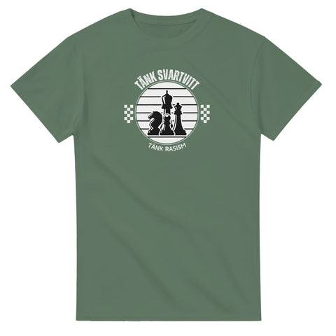 T-Shirt - Tänk Svartvitt – t-shirt med unikt designtryck