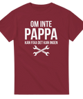 Vintage-inspirerad illustration med text om pappas hantverksskicklighet – t-shirt design