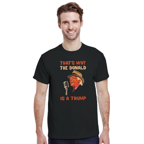 Donald Trump t-shirt – politisk humor på t-shirt