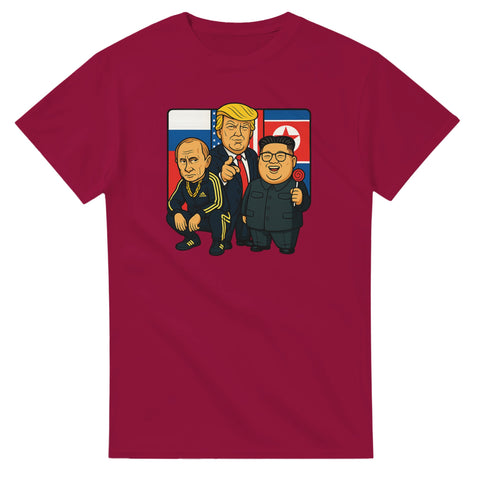 T-Shirt - Supermaktspojkarna – t-shirt med unikt designtryck