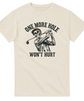 Retroinspirerad golfdesign med skelettmotiv – unik t-shirt med attityd