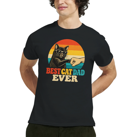 T-shirt Original – Best Cat Dad Ever