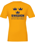 Sweden tre kronor t-shirt nationaldag midsommar svensk stolthet