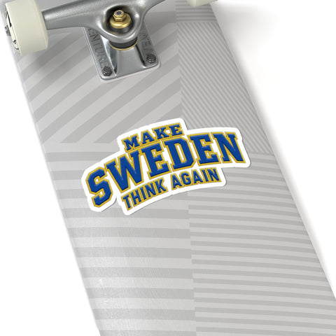 Sticker - Make Sweden Think Again