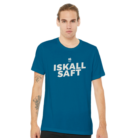 Iskall saft illustration t-shirt premium herr