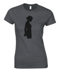 T-shirt Dam Classic – Hands Bound – t-shirt med unikt designtryck
