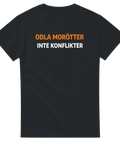 Svensk citat-design med orange och vit text för trädgårdsintresserade – grafisk t-shirt