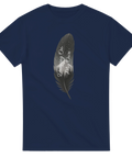 Texten "Dancing on my own" i retrostil på t-shirt