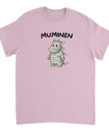 Lekfull illustration av en mumie-trollkaraktär – grafisk t-shirt med ordvits