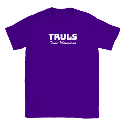 Blå pingis t-shirt inspirerad av Truls Möregårdh och svensk bordtennis