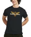 Norgeskämt t-shirt med humla och norskt ord surre-troll