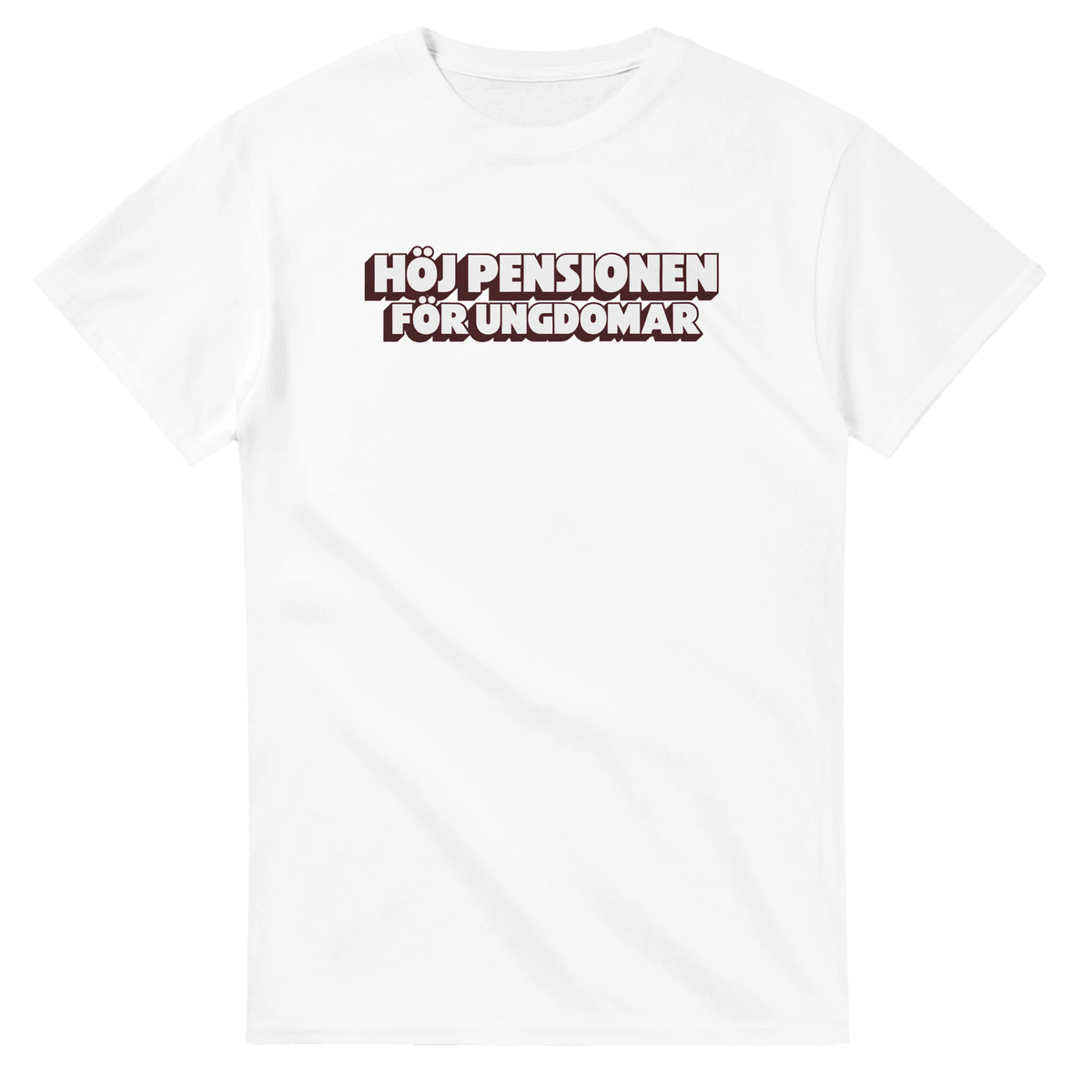 T-shirt - Höj pensionen för ungdomar
