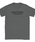 Textbaserad schlager t-shirt för Mello och Eurovision – Certified Schlagerlover