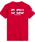 Finland-inspirerad t-shirt med ordet Sisu