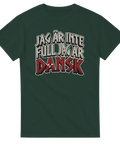 Nordisk humor-design med ruffig vintage-look och kraftig text