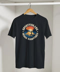 T-shirt med motivet Sportfiskare sedan barnsben