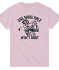 Mörk humor för golfbanan med skelettmotiv – rolig t-shirt med tryck