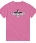 Zoroastrisk Farvahar bevingad figur persisk mytologi t-shirt